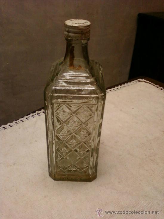 Botellas antiguas: BOTELLA DENOSA . NAR&Oacute;N - Foto 3