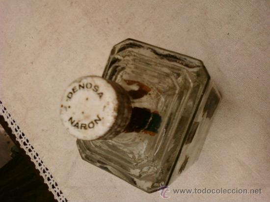 Botellas antiguas: BOTELLA DENOSA . NAR&Oacute;N - Foto 4