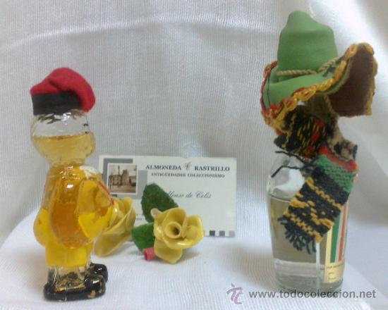 Botellas antiguas: COLECCI&Oacute;N DE 2 MINIATURAS DE BOTELLA DE LICOR. - Foto 6