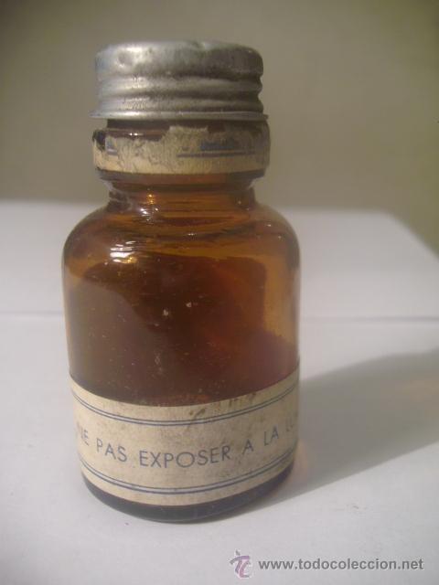 Botellas antiguas: FARMACIA BOTELLA ANTIGUA LENIFEDRINE - Foto 2