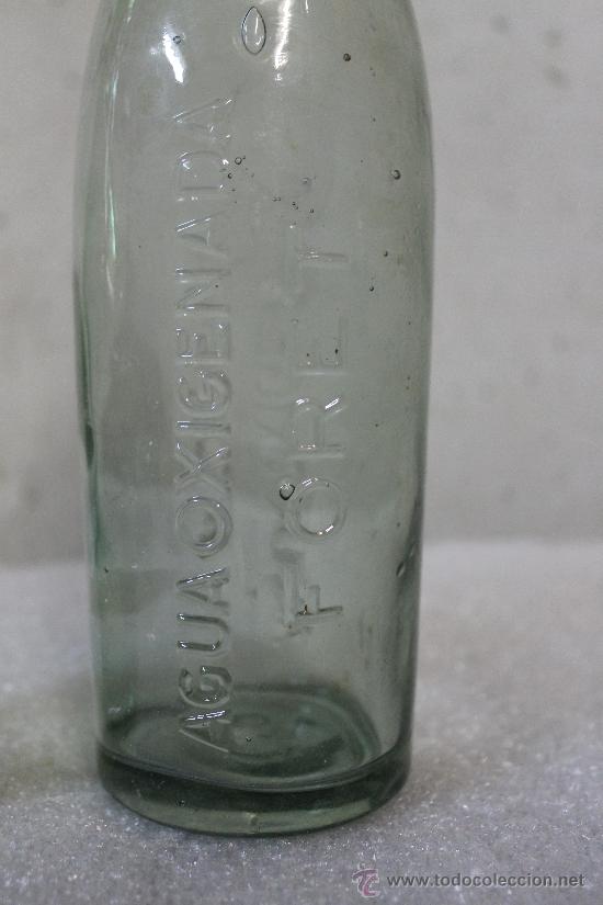 Botellas antiguas: Botellas de agua oxigenada - Foto 2