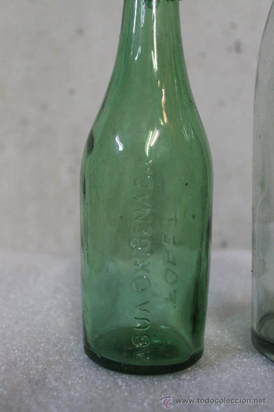 Botellas antiguas: Botellas de agua oxigenada - Foto 3
