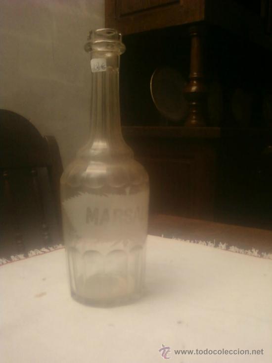 Botellas antiguas: BOTELLA MARSALA - Foto 1