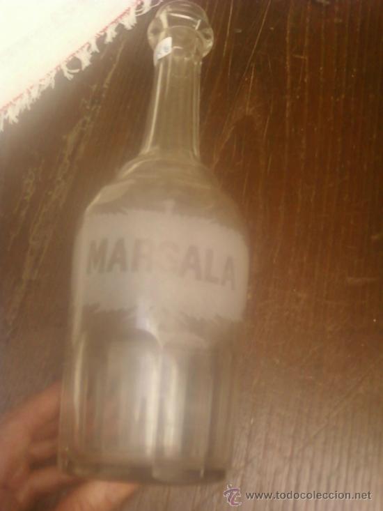 Botellas antiguas: BOTELLA MARSALA - Foto 2