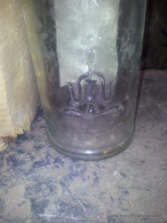 Botellas antiguas: botella de laca eugene - Foto 2