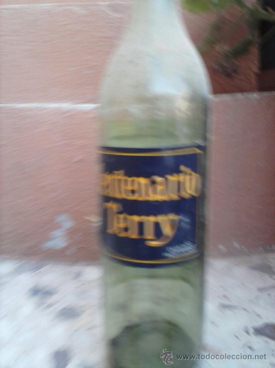 Botellas antiguas: antigua botella de brandy terry, 1 litro, - Foto 3