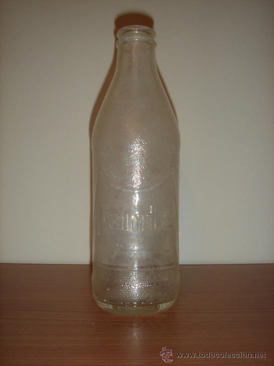 Botellas antiguas: Botella de Fanta / Envase provisional / RARO