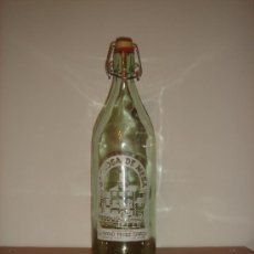 Botellas antiguas: BOTELLA DE GASEOSA URBANO PÉREZ GARCÍA / 1 LITRO / CUACOS DE YUSTE (AÑOS 60). Lote 38624223