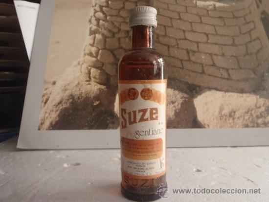 Botellas antiguas: BOTELLIN DE SUZE GENTIANE - Foto 1
