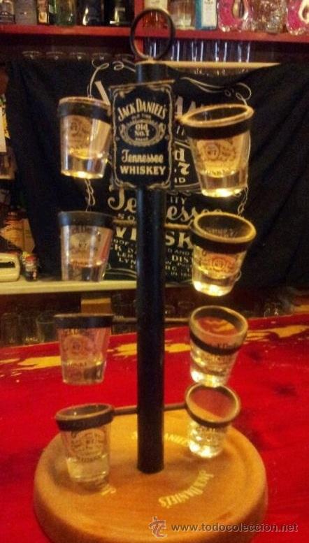 Botellas antiguas: Juego de vasos de Jack Daniels - Foto 1