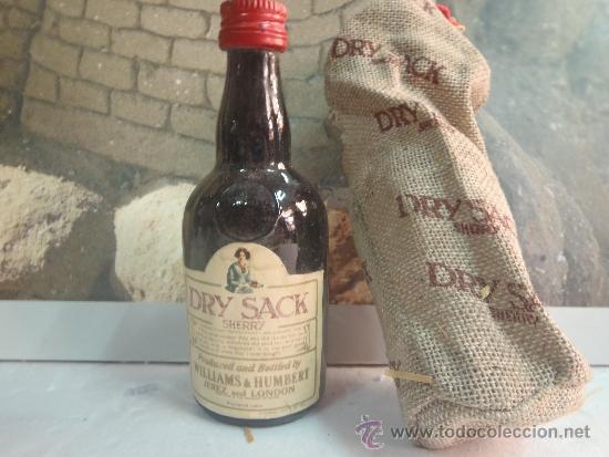 Botellas antiguas: BOTELLIN DRY SACK - Foto 1