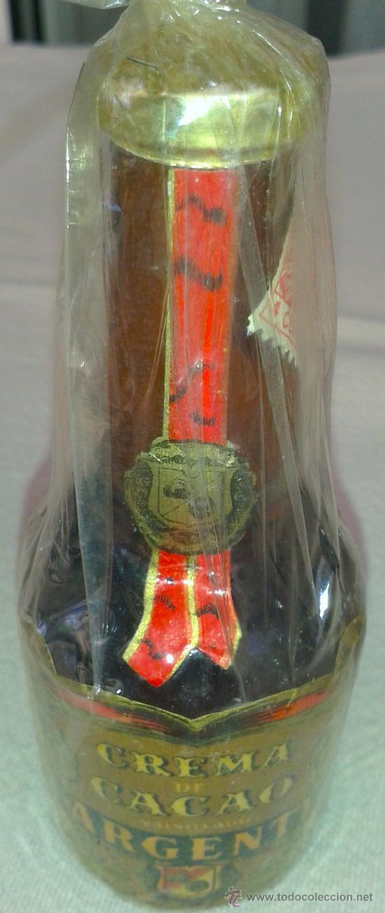 Botellas antiguas: MINI BOTELLA DE CREMA DE CACAO - Foto 1
