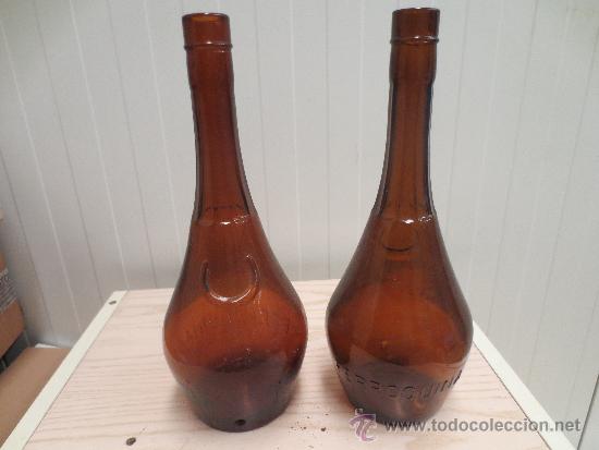Botellas antiguas: ANTIGUAS BOTELLAS DE FERROQUINA - Foto 1