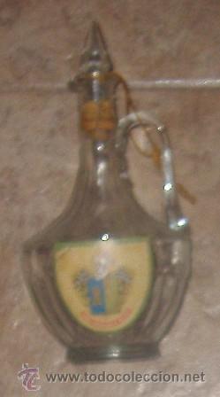Botellas antiguas: Antigua botella Juan Serrano e hijos - Foto 1