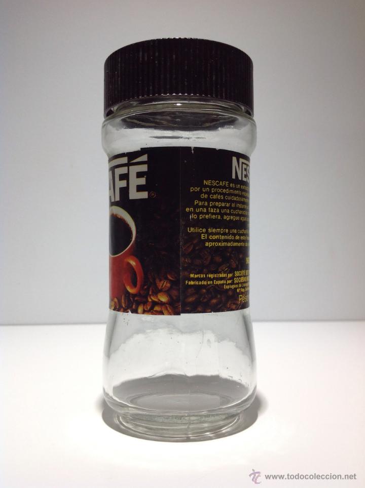 Botellas antiguas: ANTIGUO BOTE DE NESCAFE INSTANT&Aacute;NEO - Foto 2