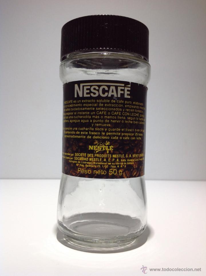 Botellas antiguas: ANTIGUO BOTE DE NESCAFE INSTANT&Aacute;NEO - Foto 3