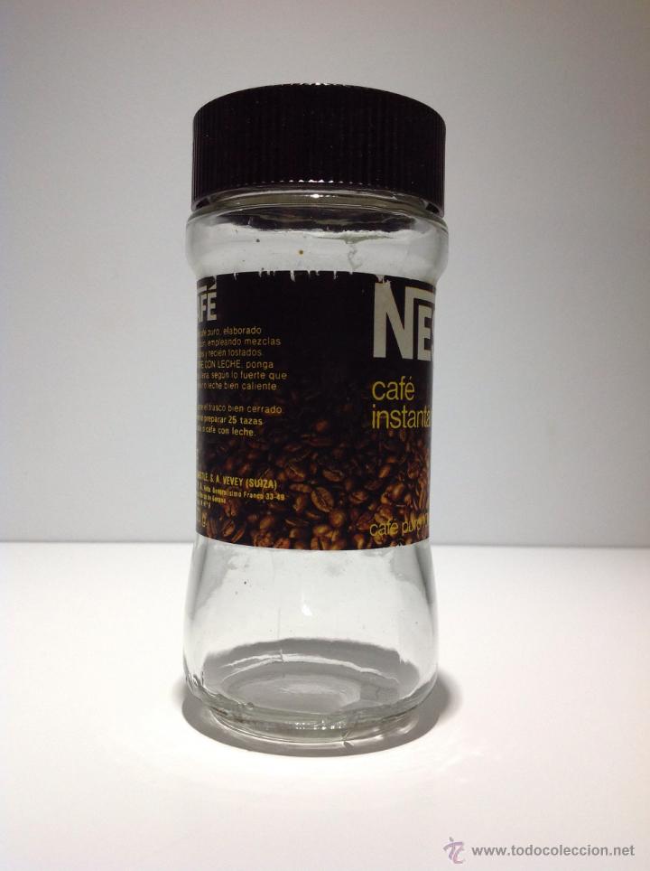 Botellas antiguas: ANTIGUO BOTE DE NESCAFE INSTANT&Aacute;NEO - Foto 4