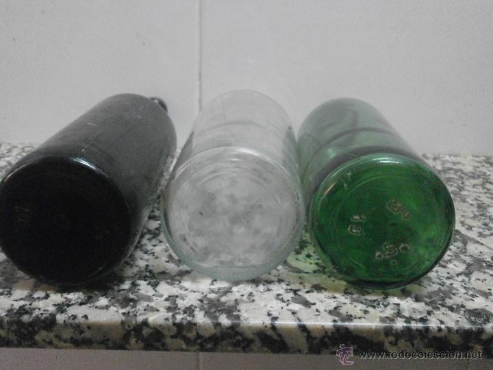 Botellas antiguas: 3 ANTIGUAS BOTELLA DIFERENTES - Foto 4