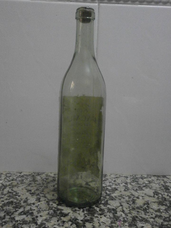 Botellas antiguas: BOTELLA RON BACARA SUPERIOR  VACIA - Foto 4