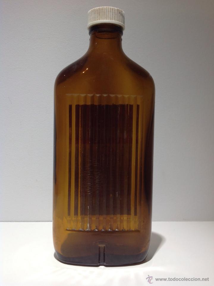 Botellas antiguas: ANTIGUA BOTELLA DE BRONQUIDIAZINA. DE * FAES * - Foto 2