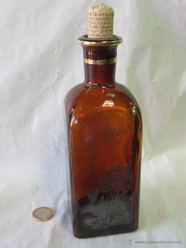 Botellas antiguas: BOTELLA PARA CO&Ntilde;AC - Foto 2