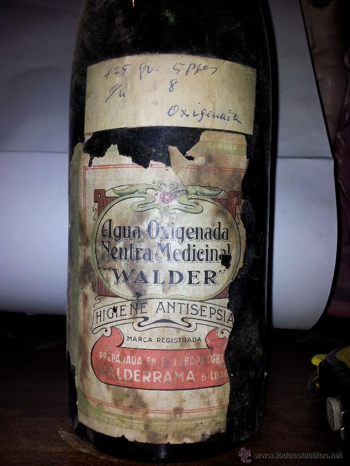 Botellas antiguas: agua oxigenada  Bilbao - Foto 2