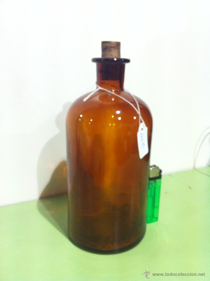 Botellas antiguas: botella marr&oacute;n - Foto 2