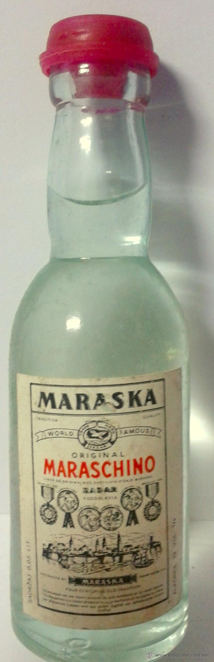 Botellas antiguas: MNI BOTELLA DE MARASCHINO - Foto 1