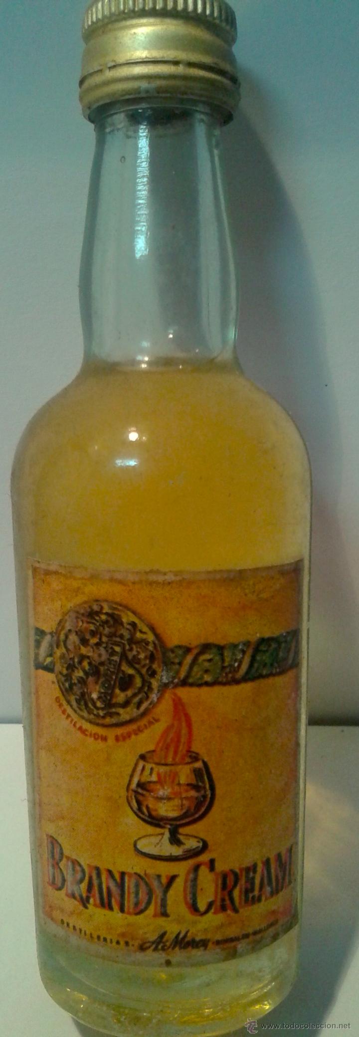 Botellas antiguas: MINI BOTELLA-BRANDY CREAM- - Foto 1