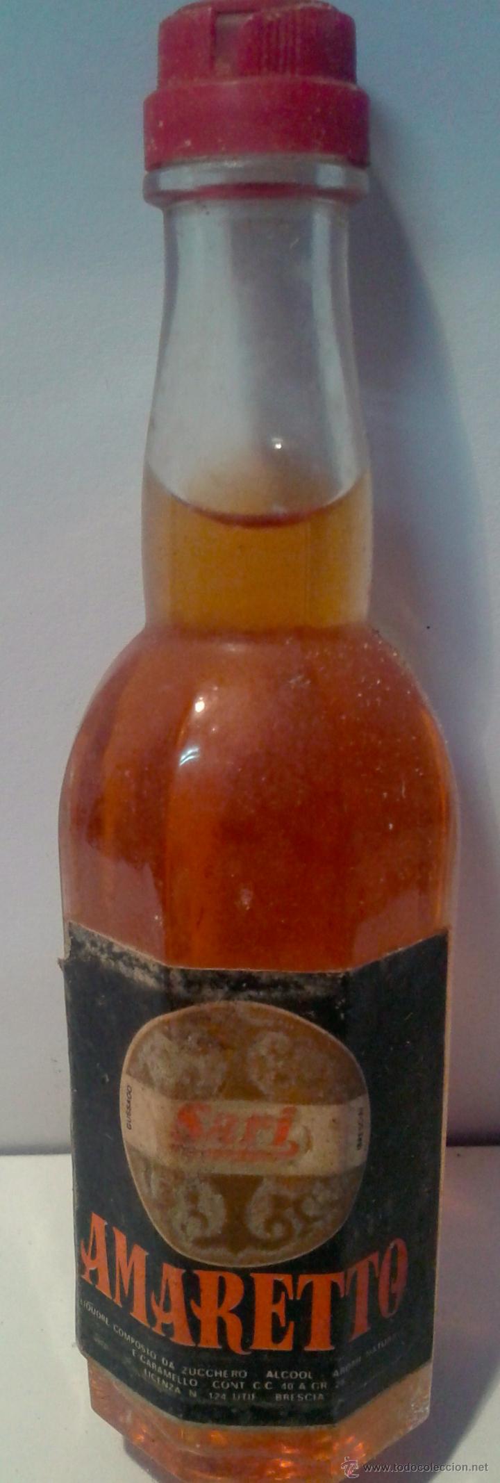 Botellas antiguas: MINI BOTELLA-AMARETTO- - Foto 1