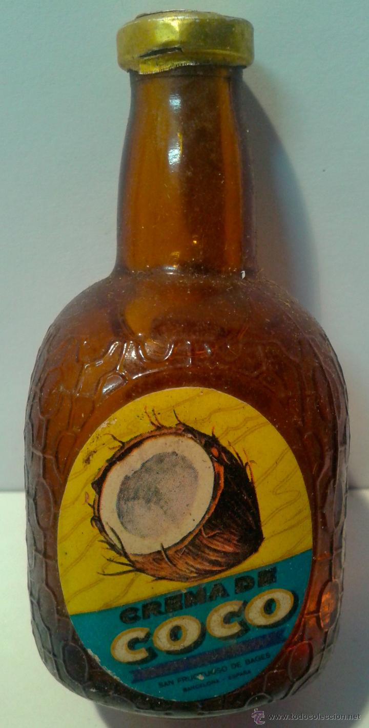 Botellas antiguas: MINI BOTELLA-COCO- - Foto 1