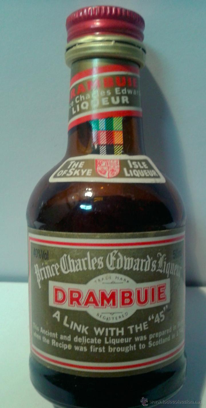 Botellas antiguas: MINI BOTELLA-DRAMBUITE- - Foto 1