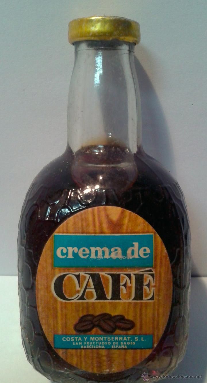 Botellas antiguas: MINI BOTELLA-CREMA DE CAFE- - Foto 1