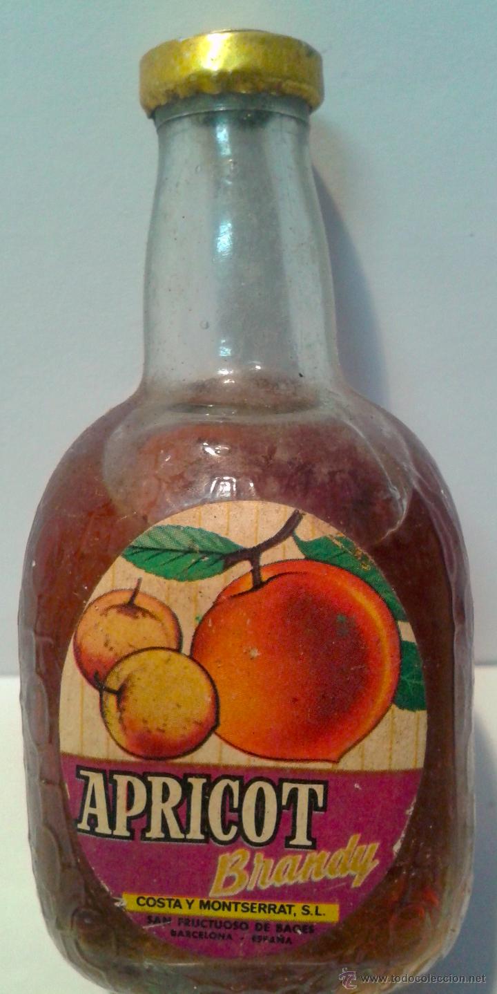 Botellas antiguas: MINI BOTELLA-APRICOT-BRANDY- - Foto 1