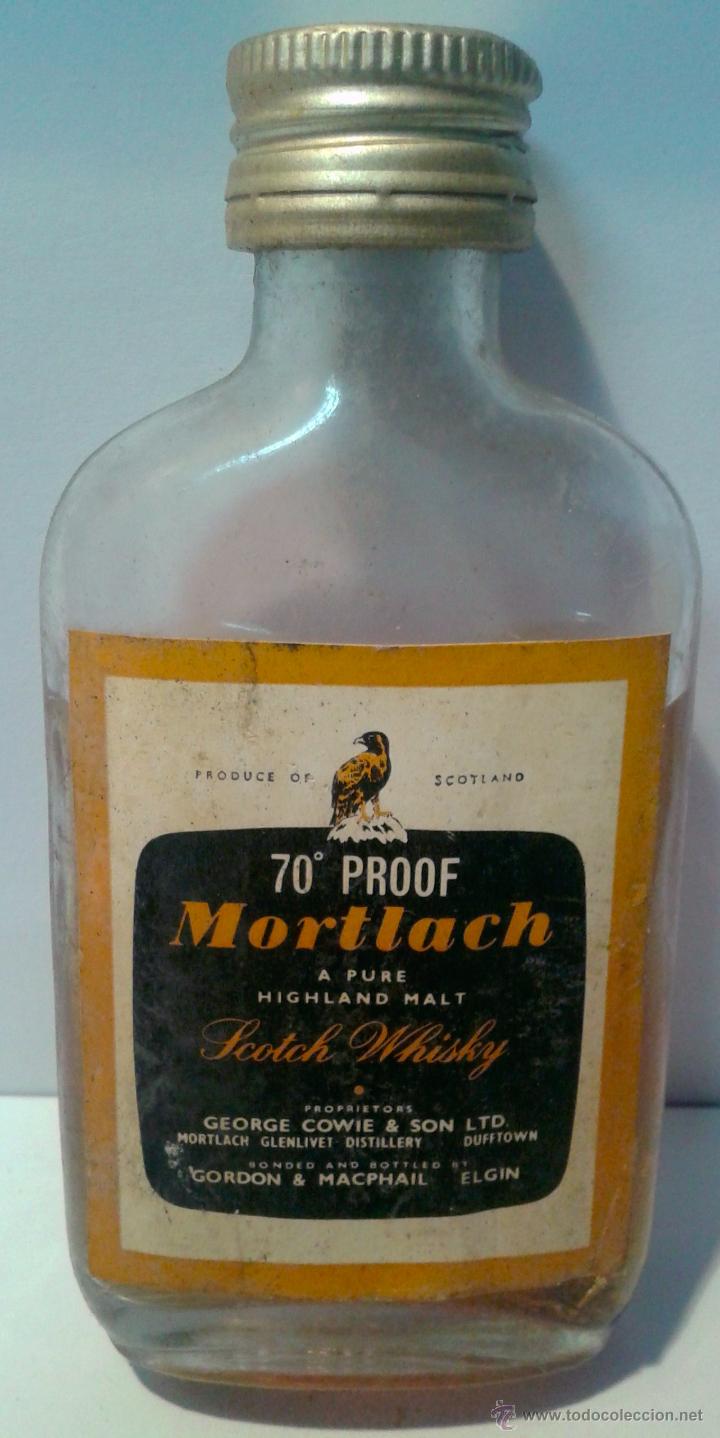 Botellas antiguas: MINI BOTELLA DE SCOTCH WISKY- - Foto 1
