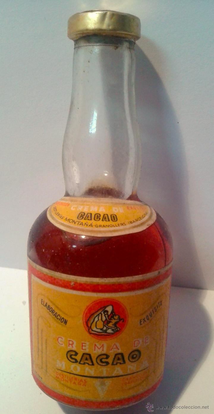 Botellas antiguas: MINI BOTELLA-CACAO- - Foto 1