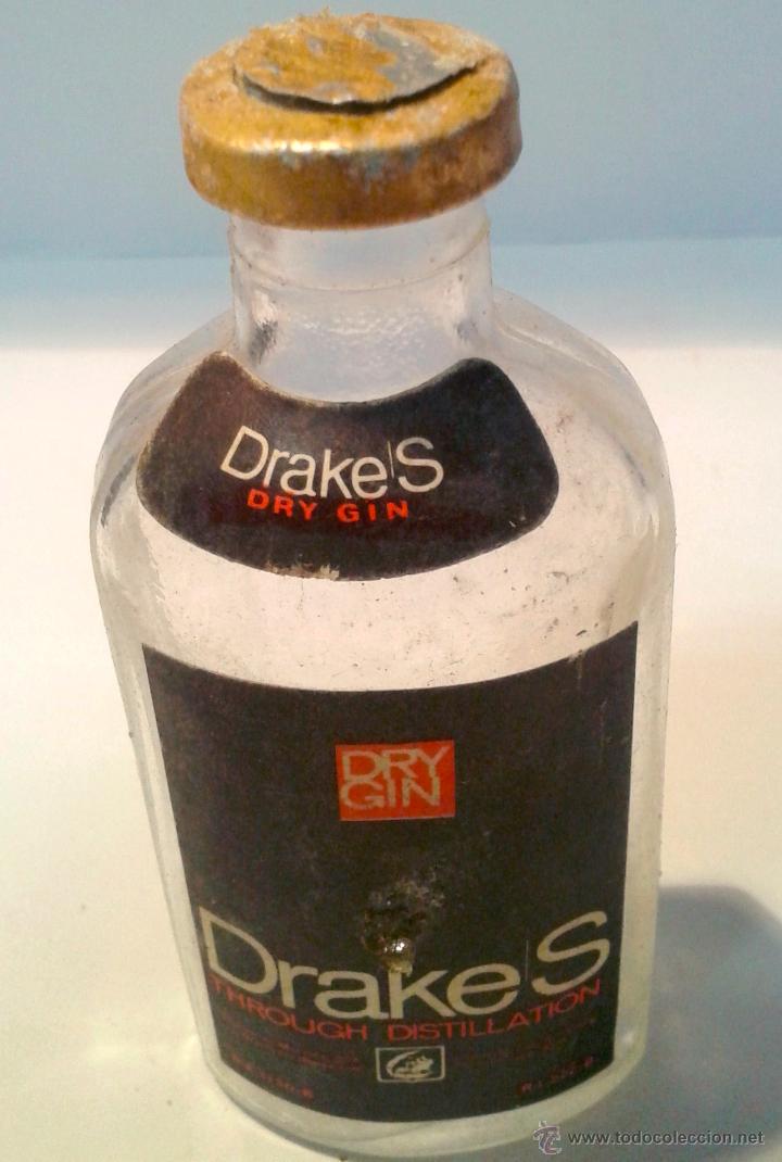 Botellas antiguas: MINI BOTELLA BRANDY BRUCHS-LA BOTELLA ESTA EVAPORADA- - Foto 1
