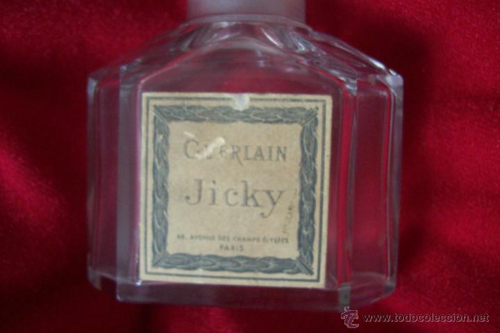 Botellas antiguas: Frasco botella perfume Guerlain Jicky - Foto 4