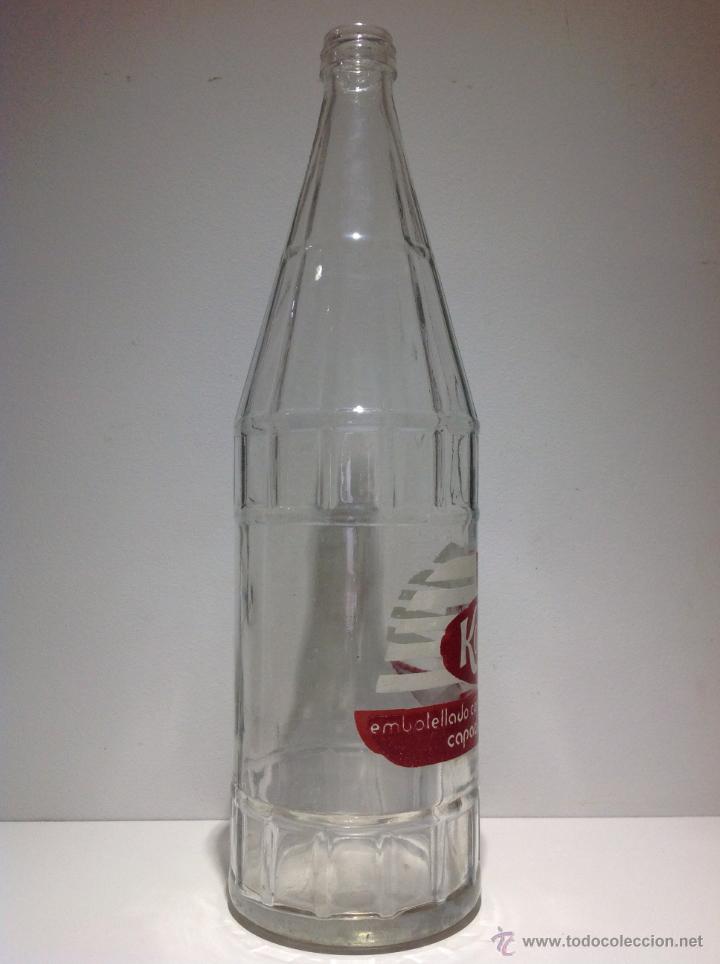Botellas antiguas: ANTIGUA BOTELLA DE GASEOSA KONGA - Foto 3