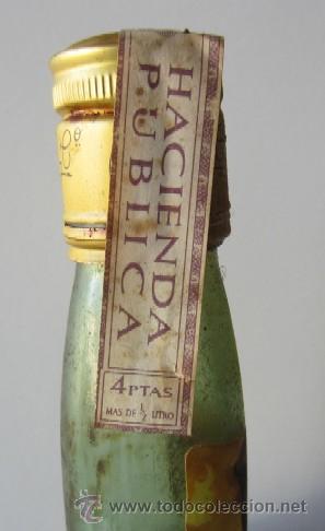 Botellas antiguas: BRANDY VETERANO DE OSBORNE - Foto 2