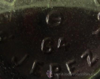 Botellas antiguas: BOTELLA FUNDADOR A&Ntilde;O 1964 - Foto 4