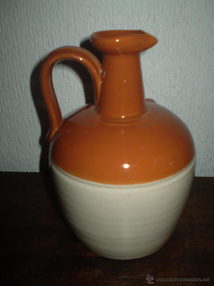 Botellas antiguas: ALCUZA DE WHISKY DE GRES VIDRIADO - Foto 3