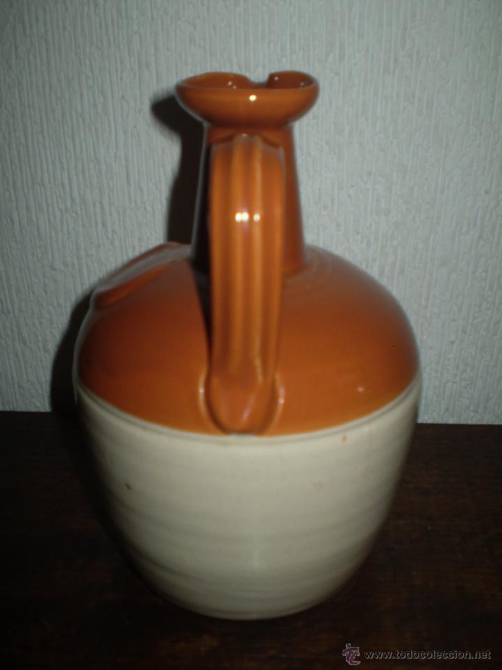 Botellas antiguas: ALCUZA DE WHISKY DE GRES VIDRIADO - Foto 4