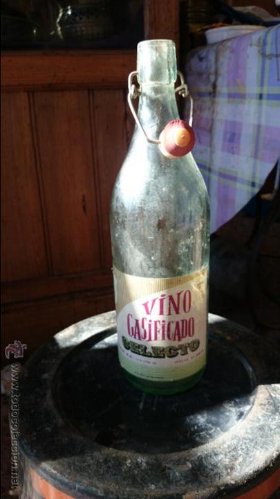 Botellas antiguas: VINO GASIFICADO SELECTO - Foto 2