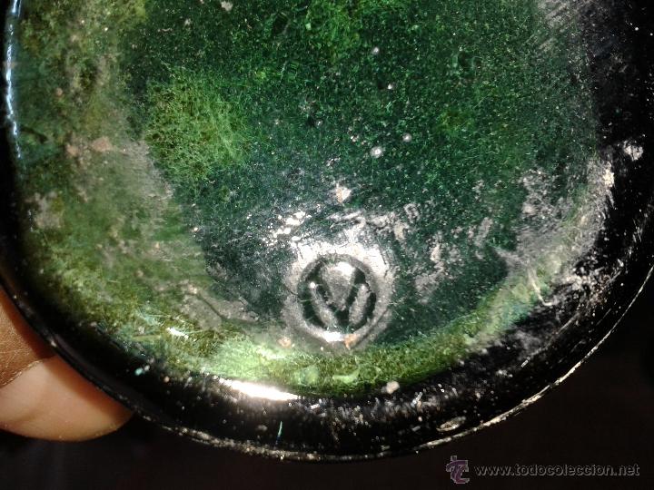 Botellas antiguas: Botella de 22cm, antigua - Foto 2