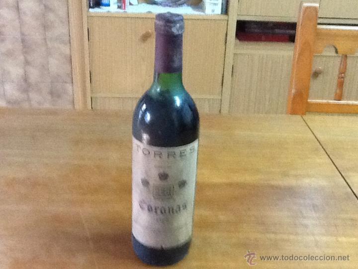 Botellas antiguas: Torres coronas 1988 - Foto 1