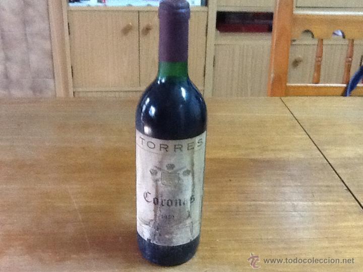 Botellas antiguas: Torres coronas 1989 - Foto 1