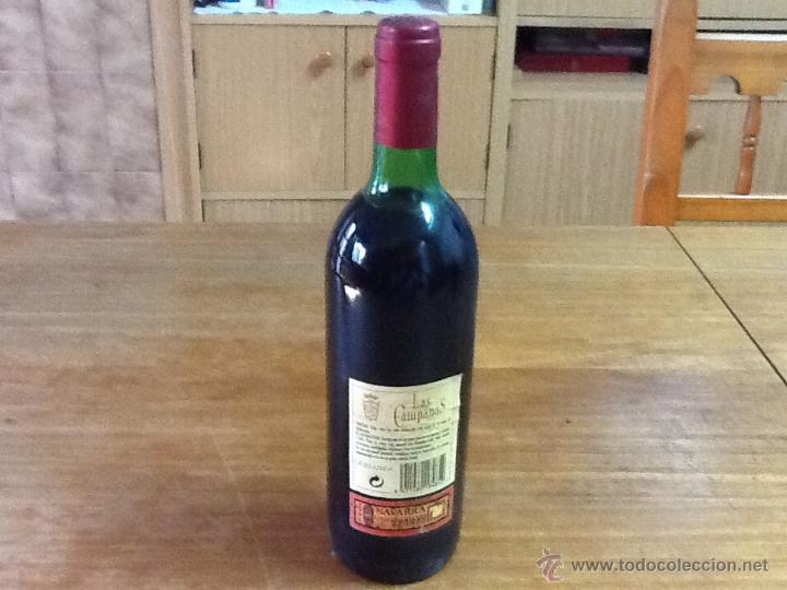 Botellas antiguas: Las campanas, vinicola navarra - Foto 2