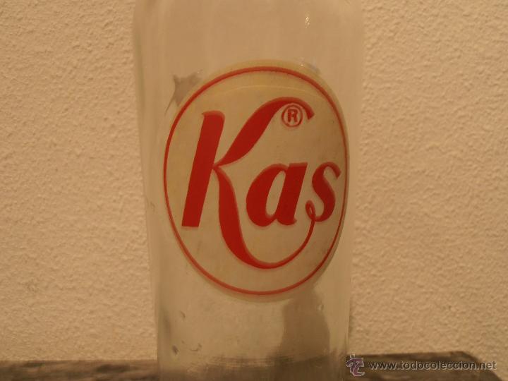 Botellas antiguas: BOTELLA SERIGRAFIADA DE KAS - Foto 4