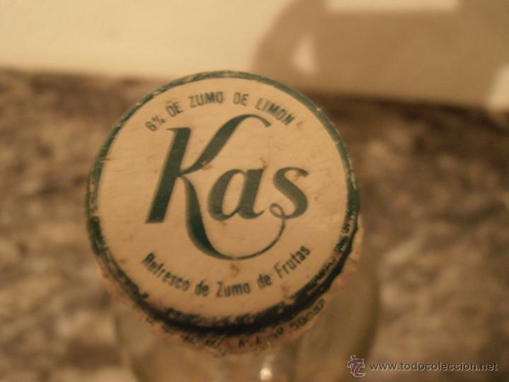 Botellas antiguas: BOTELLA SERIGRAFIADA DE KAS - Foto 5